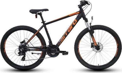 FORCE 420 24 JANT 325H 21-V HD MAT SIYAH-TURUNCU-GUMUS