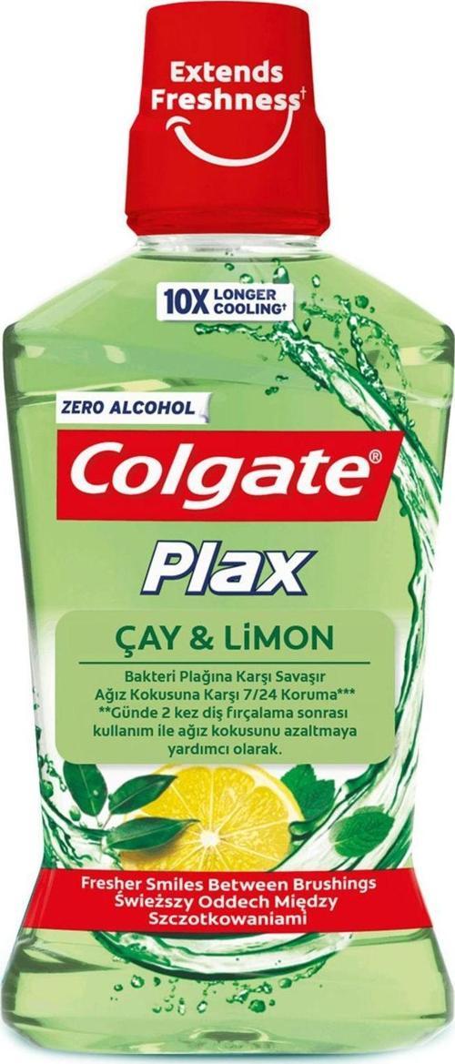 Plax Çay Ve Limon Ağız Bakım Suyu 500 Ml