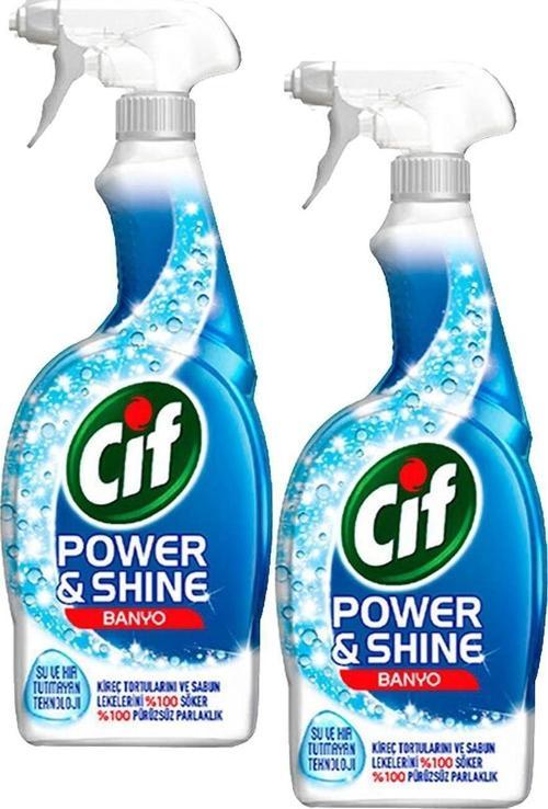 Snl-Cif Sprey Power&Shine Banyo 750Ml ( 2 Adet )