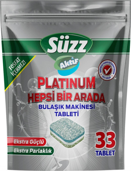 Platinium 33 Bulaşık Makinesi Tableti