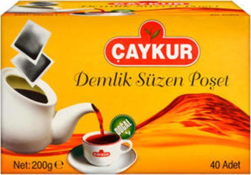 Demlik Süzen Poşet Çay 200 Gr. (40 Poşet)