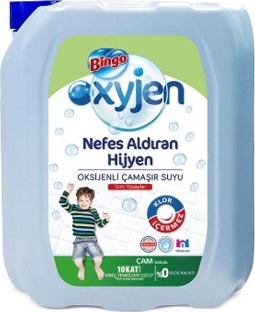 12'Li Bingo Çamaşır Suyu Oxygen 3240 Ml. Çam Kokulu