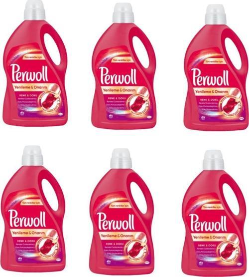 3 L X 6 Adet - Renkliler Için Sıvı Çamaşır Deterjanı