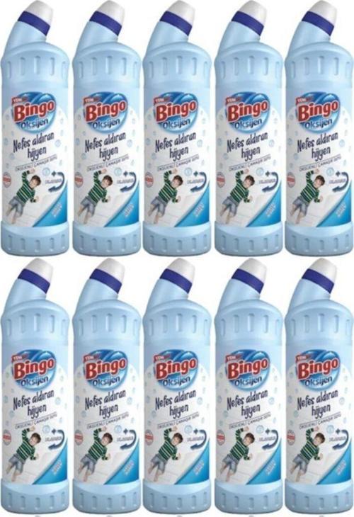 Oksijen Çamaşır Suyu 750 Ml (750 Ml X 9 Adet)