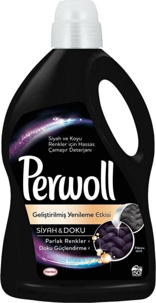 Hassas Bakım Sıvı Çamaşır Deterjanı Siyah 50 Yıkama 3 Lt