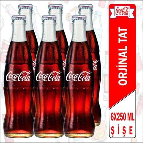 Orjinat Cam Şişe 6X250 Ml