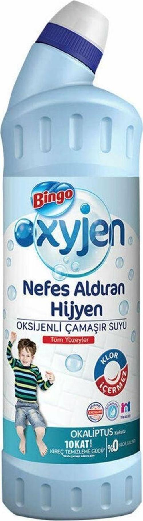 Oxijen Çamaşır Suyu 750Ml Okaliptus X 15 Adet