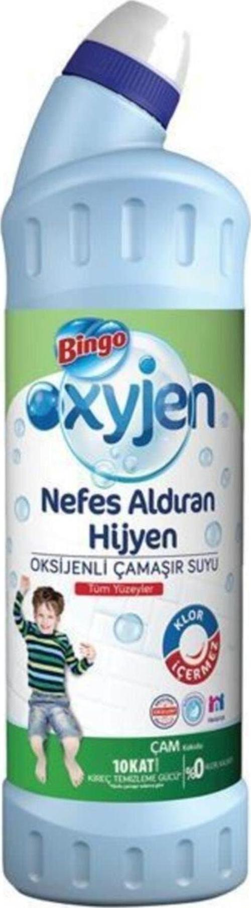 Oxyjen Nefes Aldıran Hijyen Çam Kokulu  Çamaşır Suyu 750 Ml