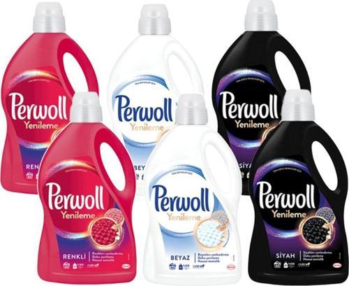 Siyah - Beyaz Ve Renkliler Için 6'Lı Set 3L