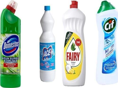 750 Ml+ Ace 1 Lt + Fairy 650 Ml + Cif Krem 500 Ml
