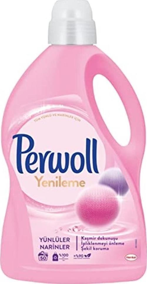 Yenileme Ferahlık 3 Litre 50 Yıkama Yünlüler & Narinler Için Sıvı Çamaşır Deterjanı (1 X 30