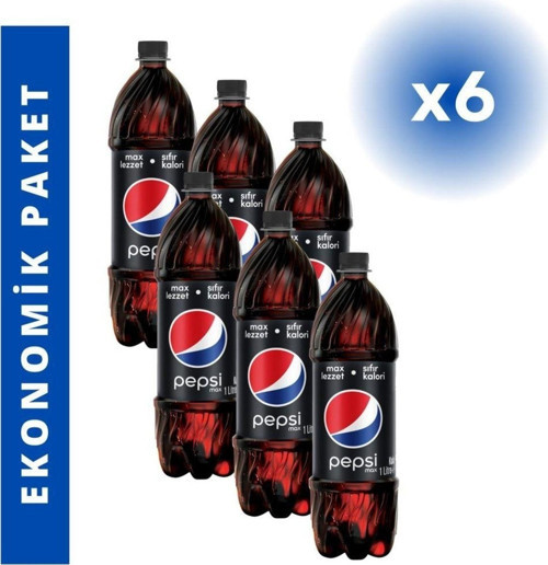 Max Pet 1Lt Ekonomik Paket*6