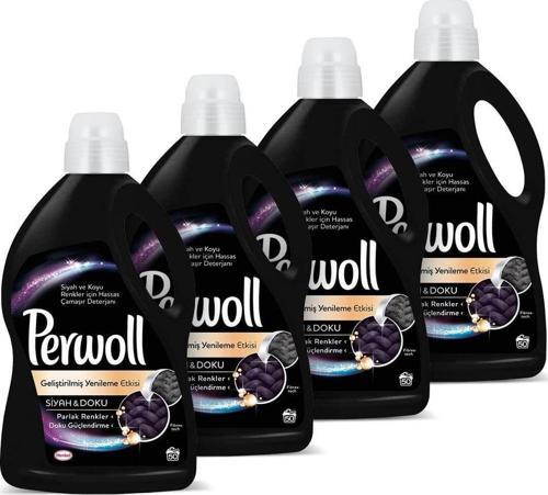 Yenilenen Siyahlar Hassas Çamaşır Deterjanı 3Lt 4'Lü Set