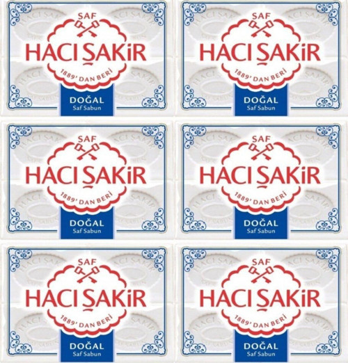 Doğal Kalıp Sabun 600 Gr 6 Adet