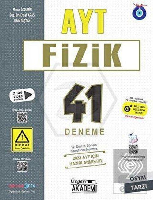 AYT 1.Dönem Fizik 41 Deneme