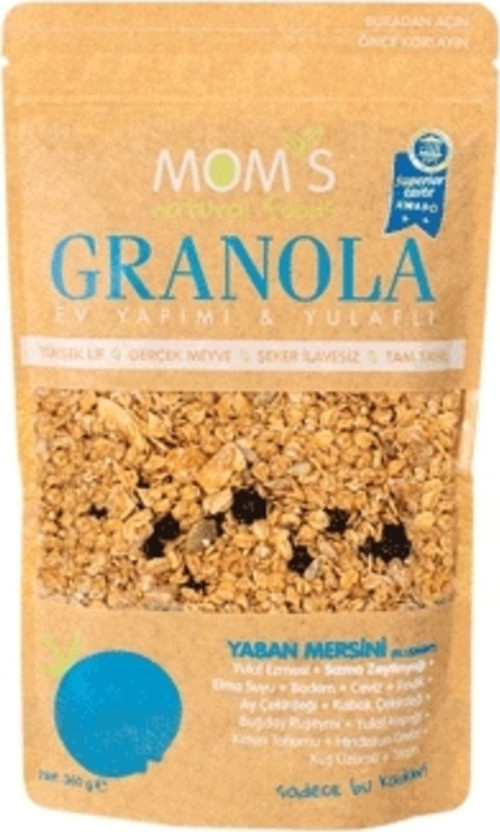 Mom’S - Yaban Mersinli Granola 360 Gr