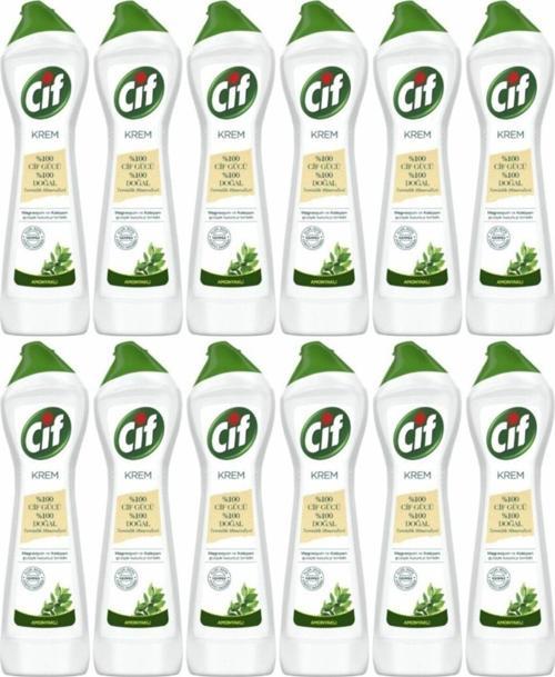 Krem Temizleyici Amonyaklı 500 Ml 12 Adet