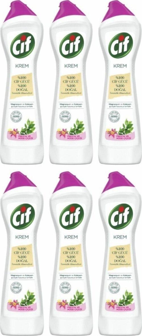Krem Temizleyici Müge Çiçeği Ve Frezya 500 Ml 6 Adet