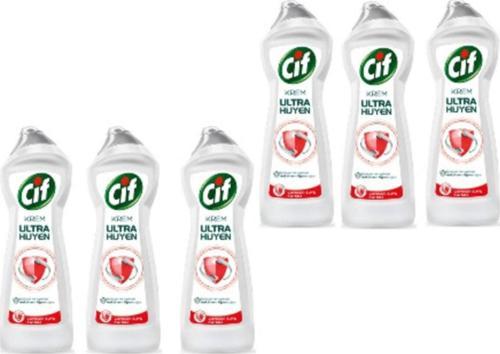 Krem Ultra Hijyen Çamaşır Suyu Katkılı 675Ml 6 Adet