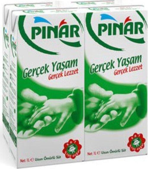 4'Lü Paket Tam Yağlı Süt 1 Lt