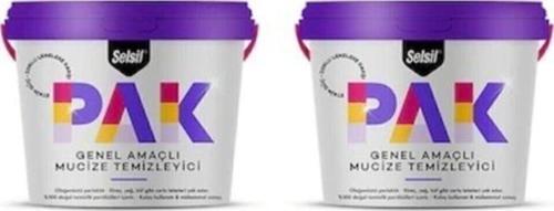 (2 Li Paket) Pak Genel Amaçlı Mucize Temizleyici 500 Gr