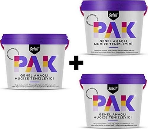 Pak 3 Adet Mucizevi Temizleyici 3 Lü Paket
