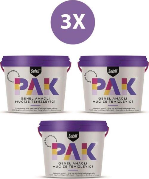 Pak Genel Amaçlı Mucize Temizleyici 3'Lü 500 Gr