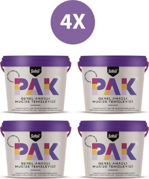 Pak Genel Amaçlı Mucize Temizleyici 4'Lü 500 Gr