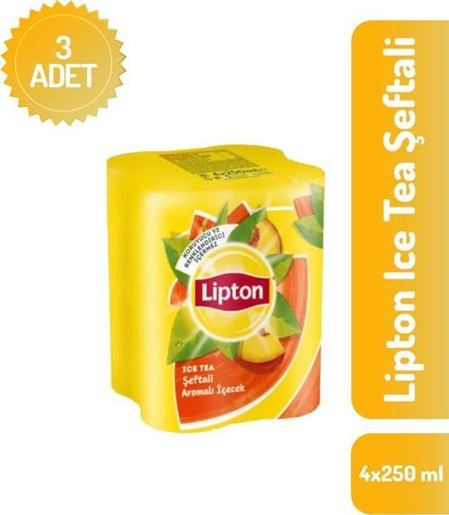 Ice Tea Şeftali Aromalı M.P. 4X250 Ml X 3 Adet