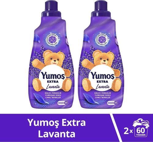 Extra Konsantre Çamaşır Yumuşatıcısı Lavanta 1440 Ml 60 Yıkama 2 Adet