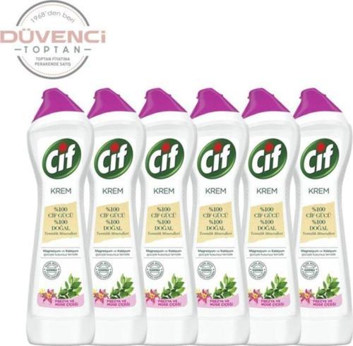 Düvenci Toptan Krem Temizleyici Frezya Ve Müge Çiçeği 6' Lı Set (500 Ml)