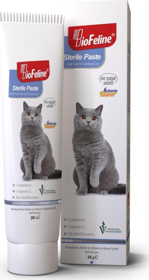 Sterile Paste 30 Gr (Kısırlaştırılmış Kedilere Özel Multi Vitaminli Malt Macunu)