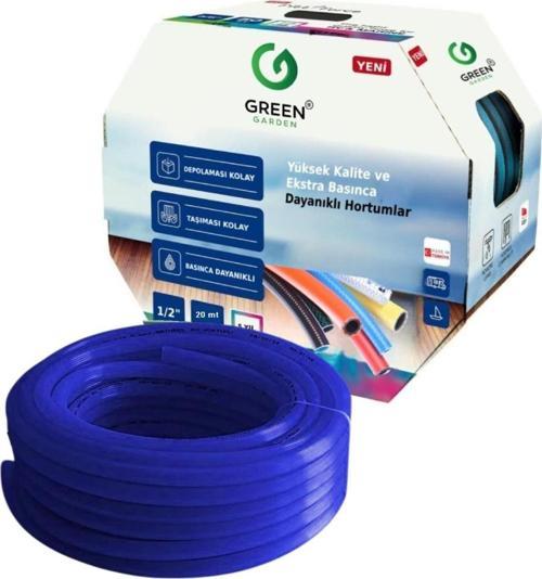 Greengarden Lebedos 151220 Silikon Bahçe Hortumu 1/2-20 mt
