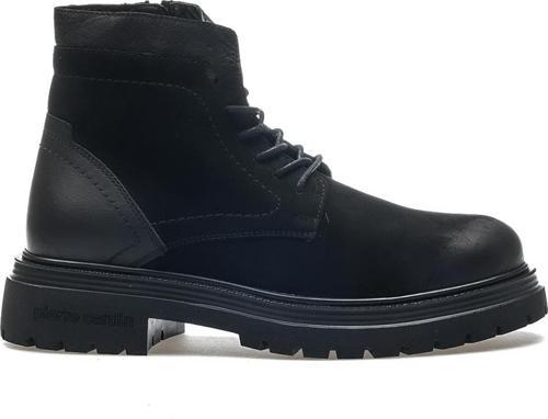 Erkek Hakiki Deri Casual Günlük Bot (40-44) 24k 77812 M Siyah Nubuk