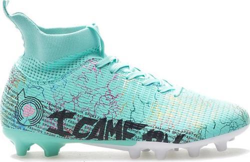Erkek Krampon Futbol Ayakkabısı (36-39) 24k Gk-242-136 G Mint Beyaz