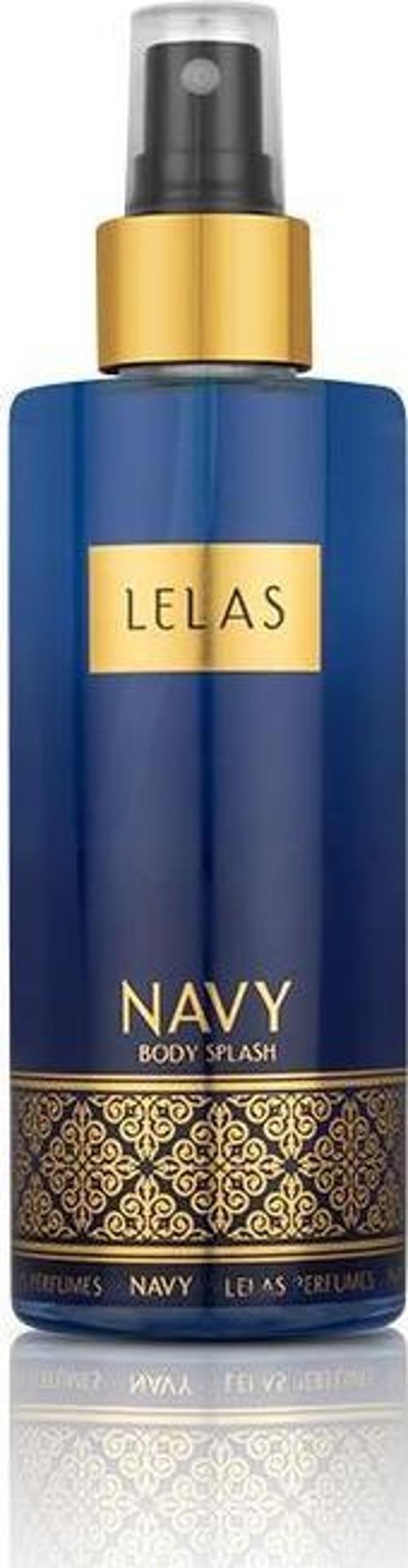 1158 Navy 250 ML Unisex Vücut Spreyi-Odunsu Çiçeksi Amber