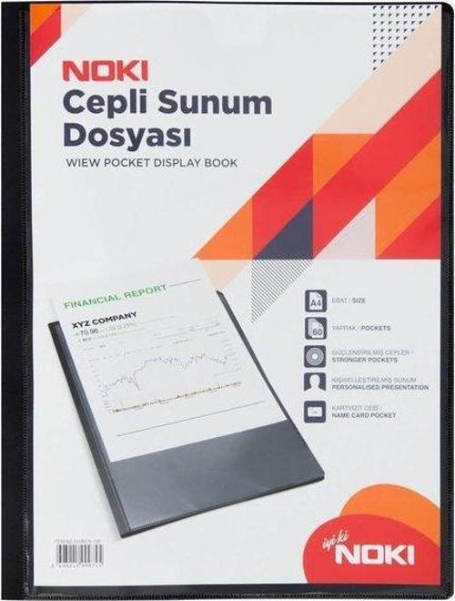 Sunum Dosyası Cepli 60 Yaprak Beyaz