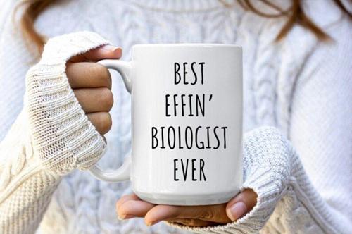En İyi Effin Biyolog Kupa - En İyi Biyolog Hediyesi - Biolog'A Hediye-Türkçe Kupa