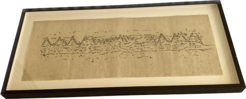 Asemic Sound Mappings Sergisi Asemik Resmi 31x66 cm 001