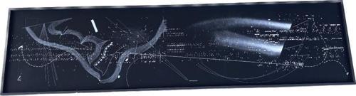 Asemic Sound Mappings Sergisi Asemik Resmi 62x244 cm 012