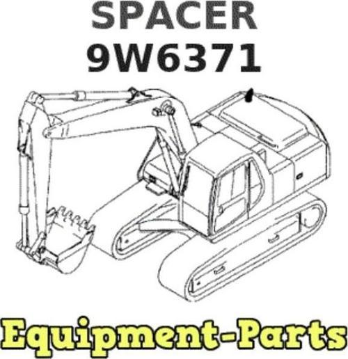 9W-6371 Spacer 1 Adet