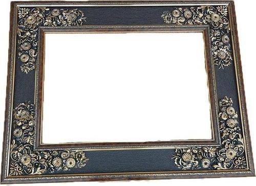 Dekoratif İşlemeli Ahşap Çerçeve 94x74cm 004