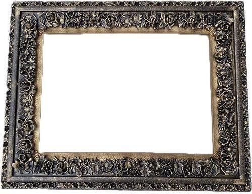 Dekoratif İşlemeli Ahşap Çerçeve 94x75cm 008