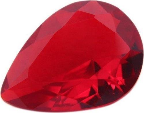 Armut Kesim Sentetik Taş 3x5mm 100 Adet Kırmızı
