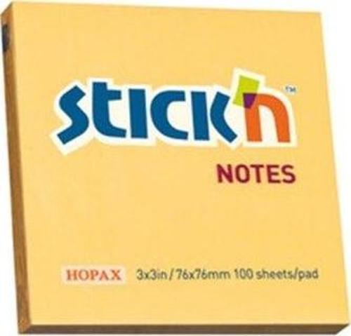 NotKğt. Stickn 76X76 Pastel Turuncu 100Yp