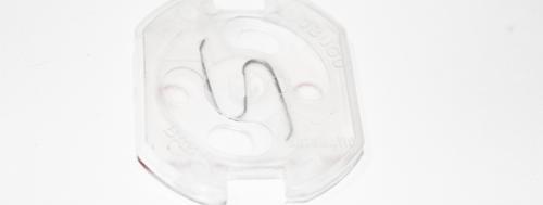 - Otomatik Kapanır Priz Koruyucu - Şeffaf - 1 Adet