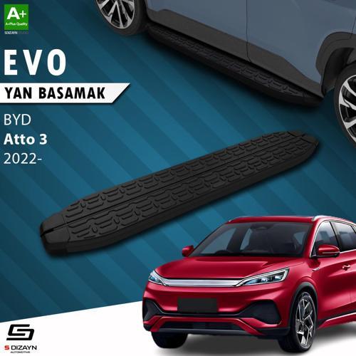 BYD Atto 3 Evo Siyah Yan Basamak 193 Cm 2022 Üzeri