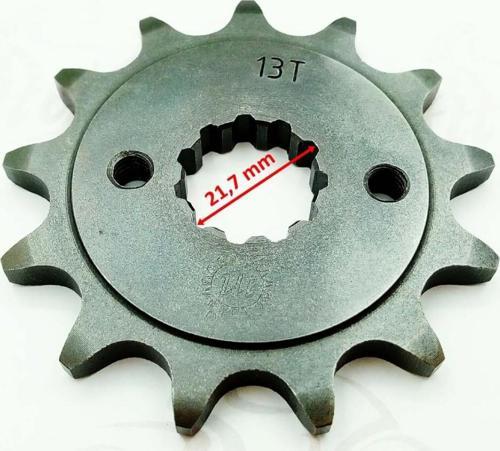 Ön Dişli 13t Cfmoto 250nk Öm İç 22 Mm 11 Tırnaklı 2 Delikli (520 Zincir İçin)