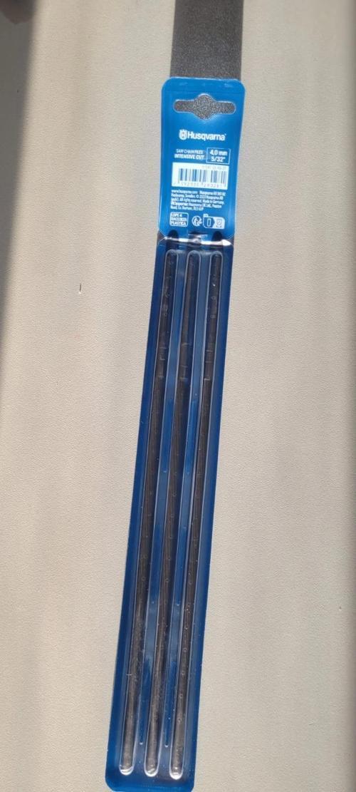 5/32 4.0mm Motorlu Testere Eğesi İnce 3LÜ PAKET