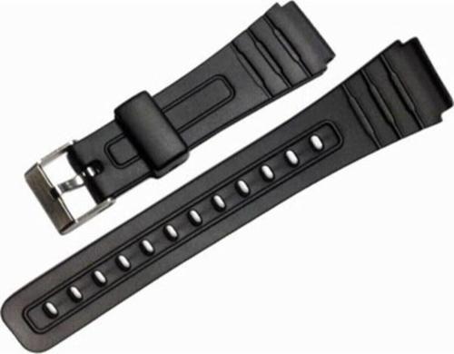 Casio F-91W F-105W Uyumlu Metal Tokalı Silikon Saat Kordonu